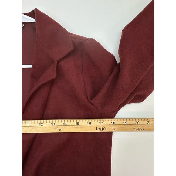 Cadisport Womens Blazer Size 8 Petite Red Double Button Up Vintage - Picture 8 of 11